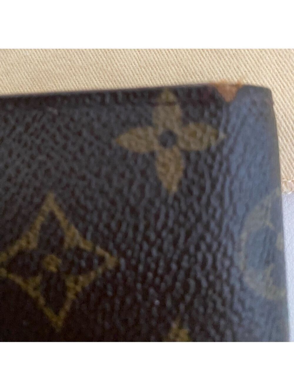 Vintage Authentic Louis Vuitton Monogram Kisslock French Wallet - Picture 10 of 10